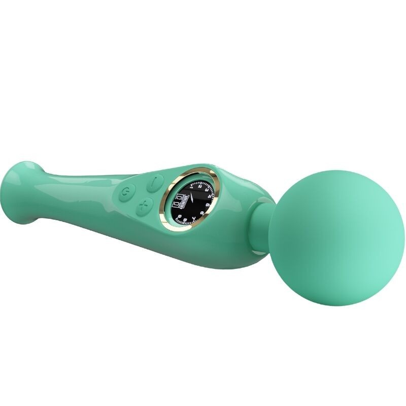 Wand Massaggiatore Skyler Pretty Love Led Verde - PRETTY LOVE LED - Magic Wand | erosidea.com