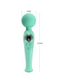 Wand Massaggiatore Skyler Pretty Love Led Verde - PRETTY LOVE LED - Magic Wand | erosidea.com