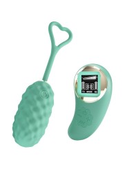 Ovetto Vibrante Con Telecomando Verde Vivian - PRETTY LOVE LED - Ovetti Palline Sfere | erosidea.com