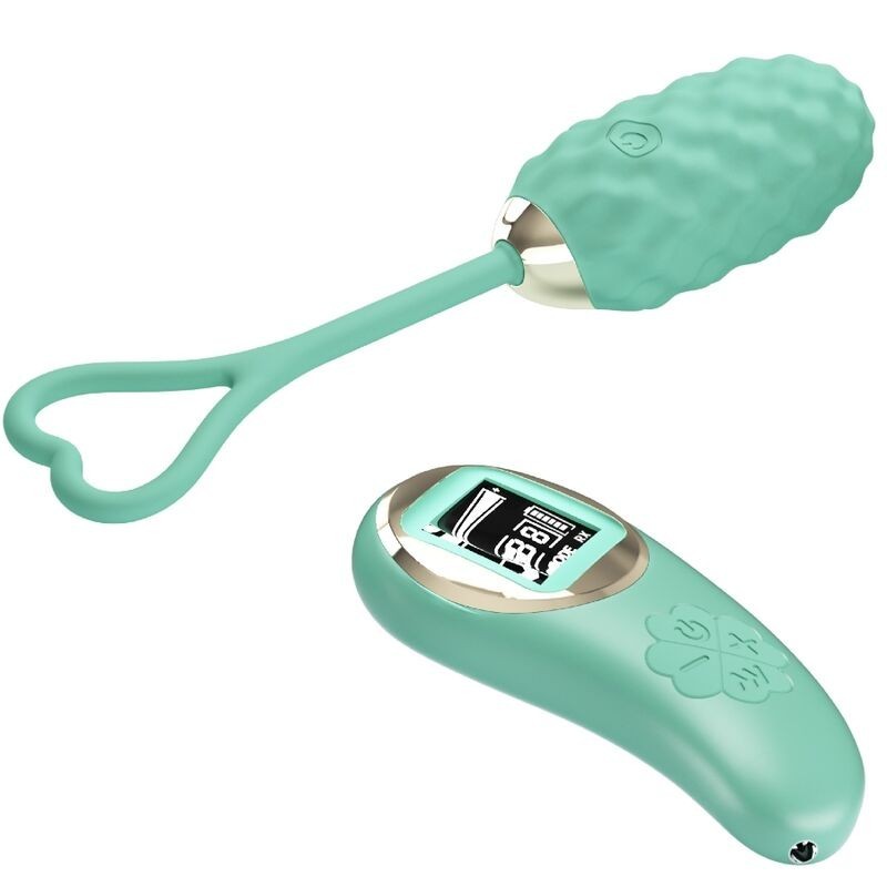 Ovetto Vibrante Con Telecomando Verde Vivian - PRETTY LOVE LED - Ovetti Palline Sfere | erosidea.com