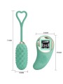 Ovetto Vibrante Con Telecomando Verde Vivian - PRETTY LOVE LED - Ovetti Palline Sfere | erosidea.com