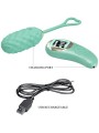 Ovetto Vibrante Con Telecomando Verde Vivian - PRETTY LOVE LED - Ovetti Palline Sfere | erosidea.com