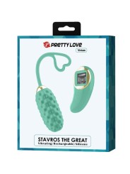 Ovetto Vibrante Con Telecomando Verde Vivian - PRETTY LOVE LED - Ovetti Palline Sfere | erosidea.com