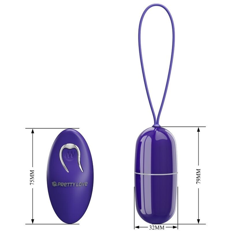 Arvin Youth Violettoting Uovo Telecomando Violetto - PRETTY LOVE YOUTH - Vibratori | erosidea.com