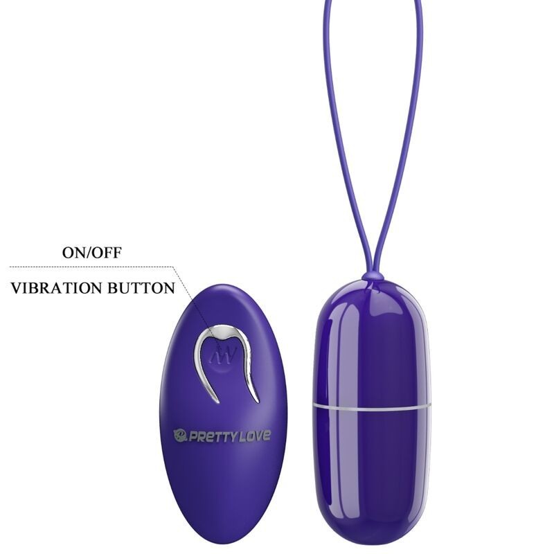 Arvin Youth Violettoting Uovo Telecomando Violetto - PRETTY LOVE YOUTH - Vibratori | erosidea.com