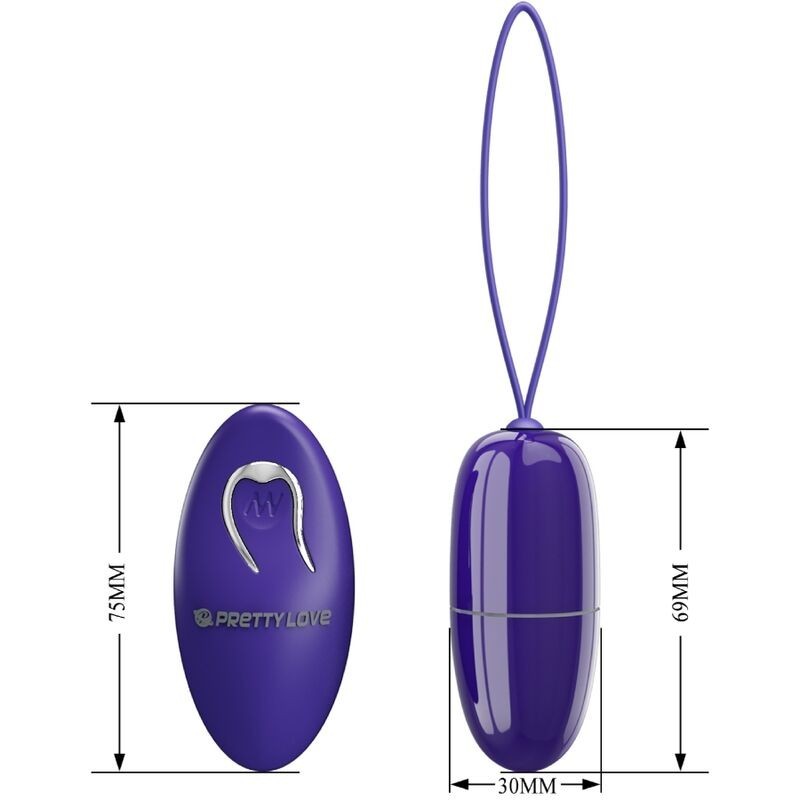Telecomando Selkie Youth Mini Uovo Vibrante Violetto - PRETTY LOVE YOUTH - Vibratori Mini | erosidea.com