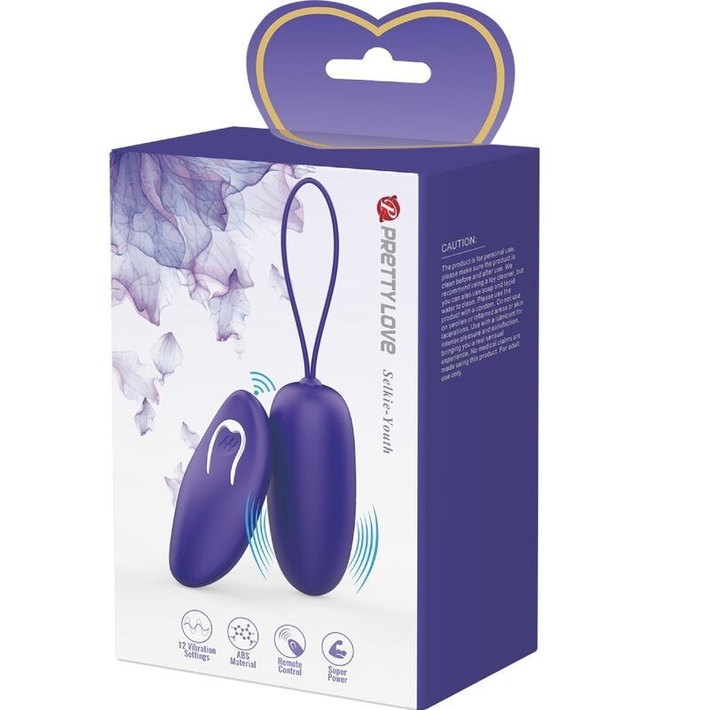 Telecomando Selkie Youth Mini Uovo Vibrante Violetto - PRETTY LOVE YOUTH - Vibratori Mini | erosidea.com