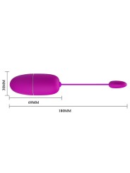 Ninfa Uovo Vibrante App Controllato Viola - PRETTY LOVE BOTTOM - Vibratori | erosidea.com