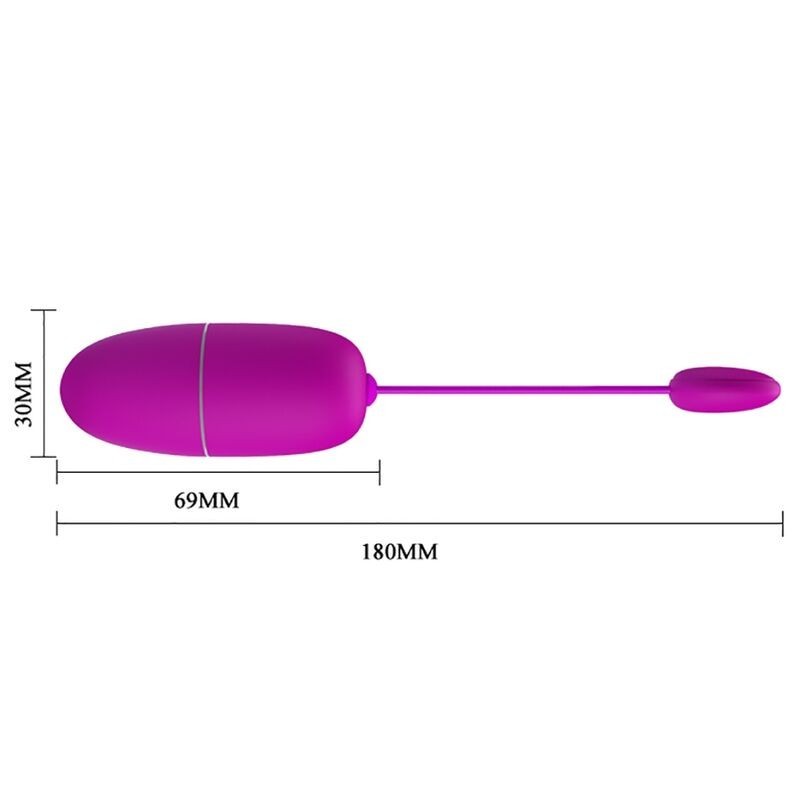 Ninfa Uovo Vibrante App Controllato Viola - PRETTY LOVE BOTTOM - Vibratori | erosidea.com