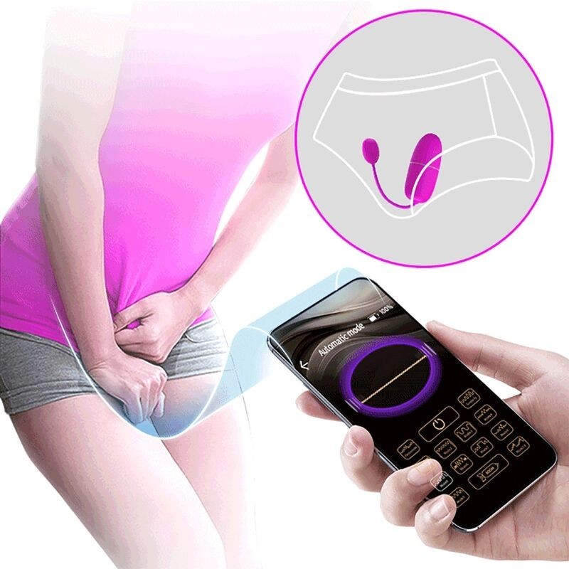 Ninfa Uovo Vibrante App Controllato Viola - PRETTY LOVE BOTTOM - Vibratori | erosidea.com