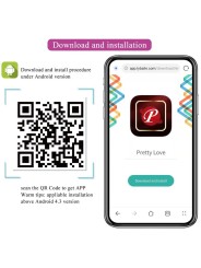 Ninfa Uovo Vibrante App Controllato Viola - PRETTY LOVE BOTTOM - Vibratori | erosidea.com