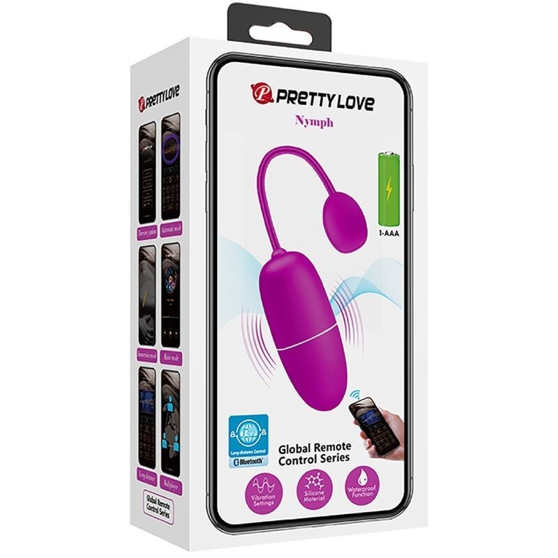 Ninfa Uovo Vibrante App Controllato Viola - PRETTY LOVE BOTTOM - Vibratori | erosidea.com