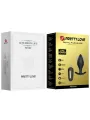 Pretty Love - Vibratore Ricaricabile Plug Anale Regina Nero - PRETTY LOVE BOTTOM - Plug e Catene Anali | erosidea.com