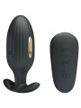 Vibratore Anale Ricaricabile Kelly Plug Nero - PRETTY LOVE BOTTOM - Plug e Catene Anali | erosidea.com