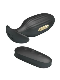 Intense - Chandler Anal Plug 10 Vibrazioni Nero Telecomando - INTENSE ANAL TOYS - Plug e Catene Anali | erosidea.com