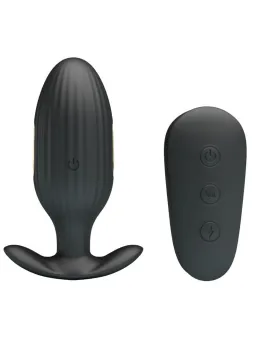 Intense - Chandler Anal Plug 10 Vibrazioni Nero Telecomando - INTENSE ANAL TOYS - Plug e Catene Anali | erosidea.com