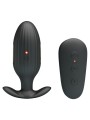 Vibratore Anale Ricaricabile Kelly Plug Nero - PRETTY LOVE BOTTOM - Plug e Catene Anali | erosidea.com