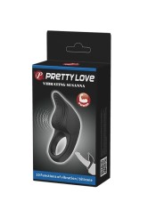 Anello Vibrante Per Pene Susanna Nero - PRETTY LOVE MALE - Masturbatori | erosidea.com