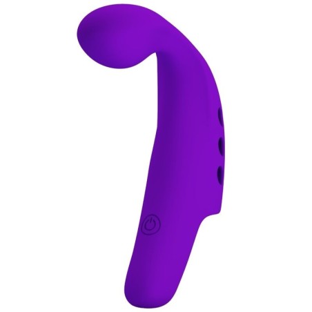 Vibratore Da Dita Ricaricabile Gorgon Viola - PRETTY LOVE SMART - Vibratori | erosidea.com