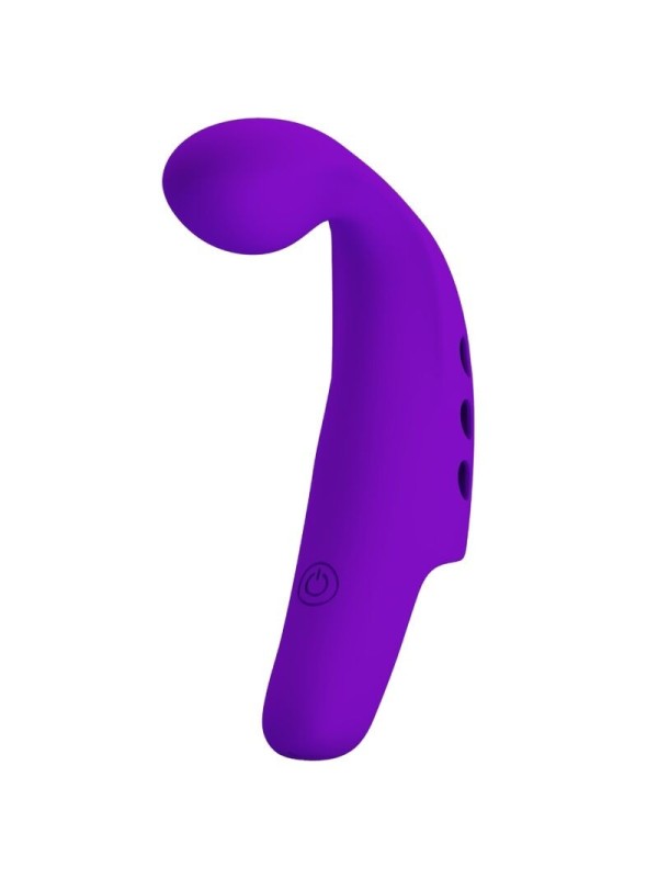 Vibratore Da Dita Ricaricabile Gorgon Viola - PRETTY LOVE SMART - Vibratori | erosidea.com