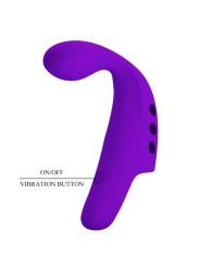Vibratore Da Dita Ricaricabile Gorgon Viola - PRETTY LOVE SMART - Vibratori | erosidea.com