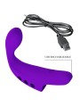 Vibratore Da Dita Ricaricabile Gorgon Viola - PRETTY LOVE SMART - Vibratori | erosidea.com