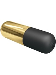 Vibratore Bullet Ricaricabile Dorato - PRETTY LOVE BOTTOM - Vibratori Mini | erosidea.com