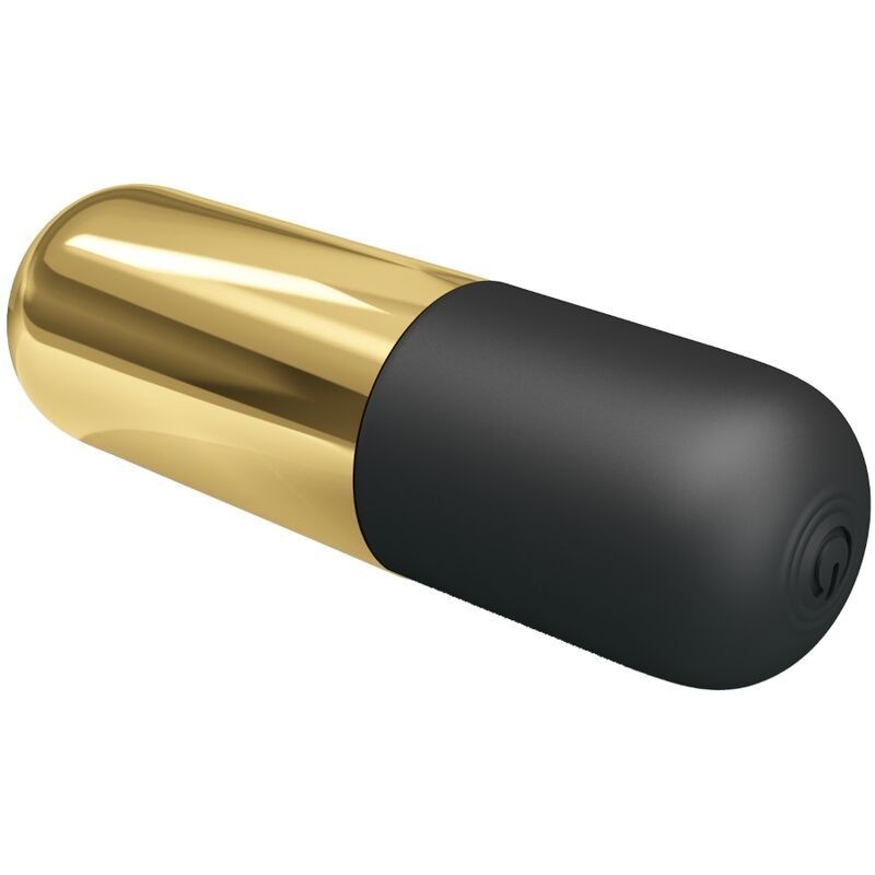 Vibratore Bullet Ricaricabile Dorato - PRETTY LOVE BOTTOM - Vibratori Mini | erosidea.com