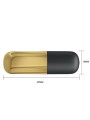 Vibratore Bullet Ricaricabile Dorato - PRETTY LOVE BOTTOM - Vibratori Mini | erosidea.com