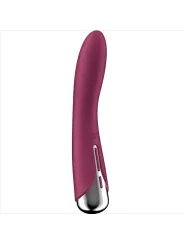 Satisfyer - Spinning Vibe 1 Vibratore G-Spot Rotator Rosso - SATISFYER VIBRATOR - Vibratori punto G | erosidea.com
