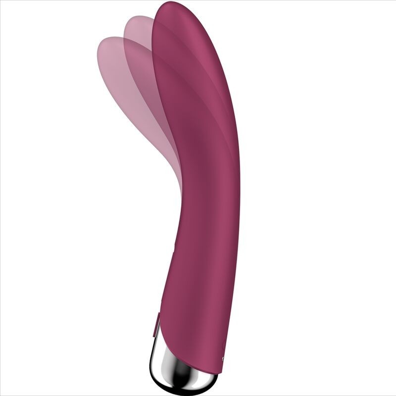 Satisfyer - Spinning Vibe 1 Vibratore G-Spot Rotator Rosso - SATISFYER VIBRATOR - Vibratori punto G | erosidea.com