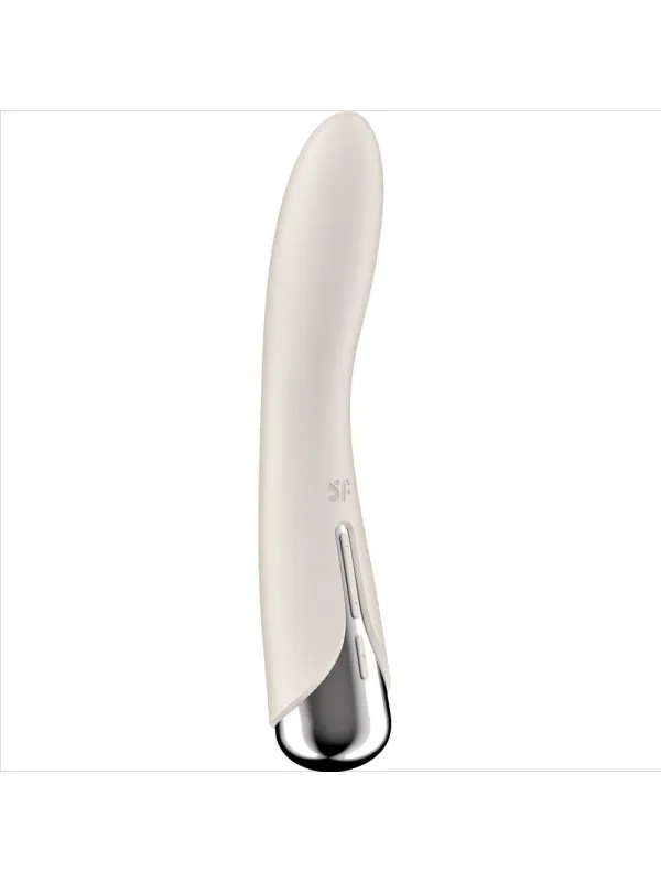 Vibratore Rotator Spinning Vibe 1 G-Spot Beige - SATISFYER VIBRATOR - Vibratori punto G | erosidea.com