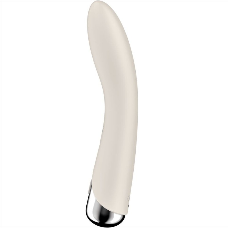 Vibratore Rotator Spinning Vibe 1 G-Spot Beige - SATISFYER VIBRATOR - Vibratori punto G | erosidea.com