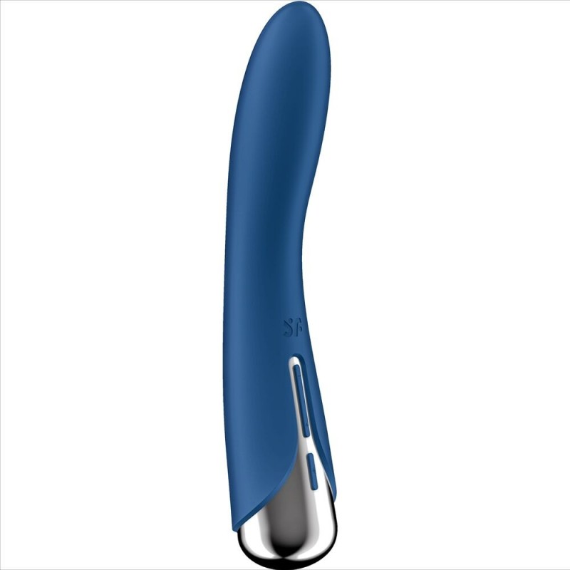 Vibratore Rotator Spinning Vibe 1 G-Spot Blu - SATISFYER VIBRATOR - Vibratori punto G | erosidea.com