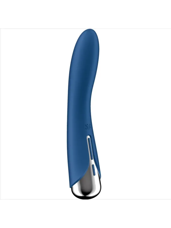 Vibratore Rotator Spinning Vibe 1 G-Spot Blu - SATISFYER VIBRATOR - Vibratori punto G | erosidea.com