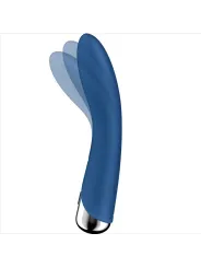 Vibratore Rotator Spinning Vibe 1 G-Spot Blu - SATISFYER VIBRATOR - Vibratori punto G | erosidea.com