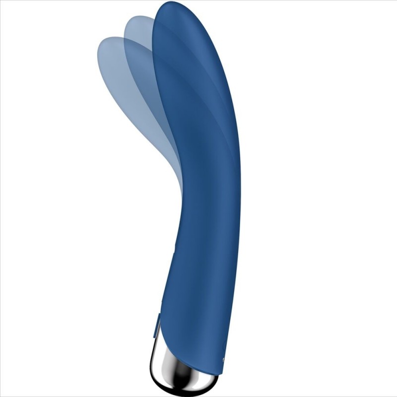 Vibratore Rotator Spinning Vibe 1 G-Spot Blu - SATISFYER VIBRATOR - Vibratori punto G | erosidea.com