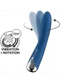 Vibratore Rotator Spinning Vibe 1 G-Spot Blu - SATISFYER VIBRATOR - Vibratori punto G | erosidea.com
