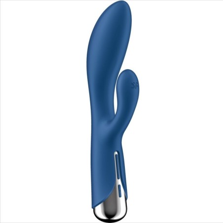 Satisfyer - Spinning Rabbit 1 Stimolazione Clitoride E Punto G Blu - SATISFYER VIBRATOR - Vibratori punto G | erosidea.com