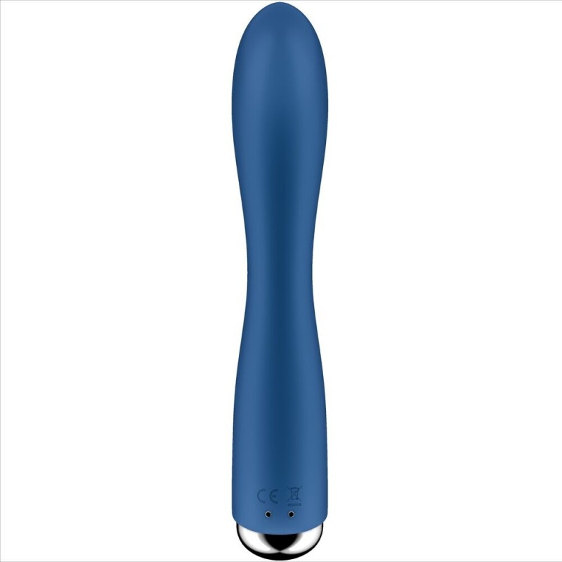 Satisfyer - Spinning Rabbit 1 Stimolazione Clitoride E Punto G Blu - SATISFYER VIBRATOR - Vibratori punto G | erosidea.com