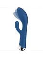Satisfyer - Spinning Rabbit 1 Stimolazione Clitoride E Punto G Blu - SATISFYER VIBRATOR - Vibratori punto G | erosidea.com