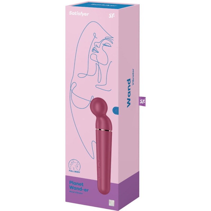 Wand Massaggiatore Planet Wand-Er Satisfyer Berry - SATISFYER WAND - Magic Wand | erosidea.com