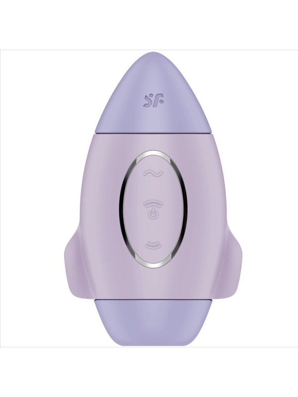 Satisfyer - Mission Control Lilla Piccolo Vibratore A Doppio Impulso - SATISFYER VIBRATOR - Ovetti Palline Sfere | erosidea.com
