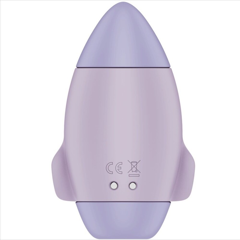 Satisfyer - Mission Control Lilla Piccolo Vibratore A Doppio Impulso - SATISFYER VIBRATOR - Ovetti Palline Sfere | erosidea.com