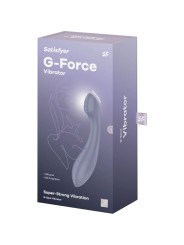 Vibratore G-Force Stimolatore G-Spot Viola - SATISFYER VIBRATOR - Vibratori punto G | erosidea.com