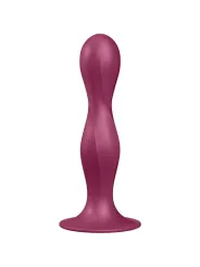 Satisfyer - Dildo In Silicone Doppia Palla Granato - SATISFYER PLUGS - Dildo Speciali | erosidea.com