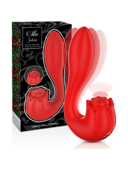 Mia - Selena Stimolatore Vibrante + Tapping Rosso - MIA - Stimolatori | erosidea.com