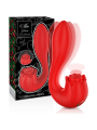 Mia - Selena Stimolatore Vibrante + Tapping Rosso - MIA - Stimolatori | erosidea.com