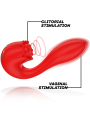 Mia - Selena Stimolatore Vibrante + Tapping Rosso - MIA - Stimolatori | erosidea.com