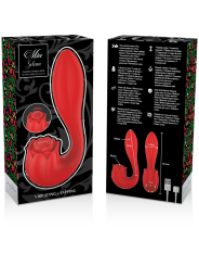 Mia - Selena Stimolatore Vibrante + Tapping Rosso - MIA - Stimolatori | erosidea.com